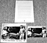 JADE WARRIOR U.K. RECORD COMPANY PROMO PRESS RELEASE 'FLOATING WORLD' ALBUM 1974