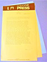 MAN SUPERB RARE U.K. RECORD COMPANY PROMO PRESS RELEASE 'SLOW MOTION' ALBUM 1974