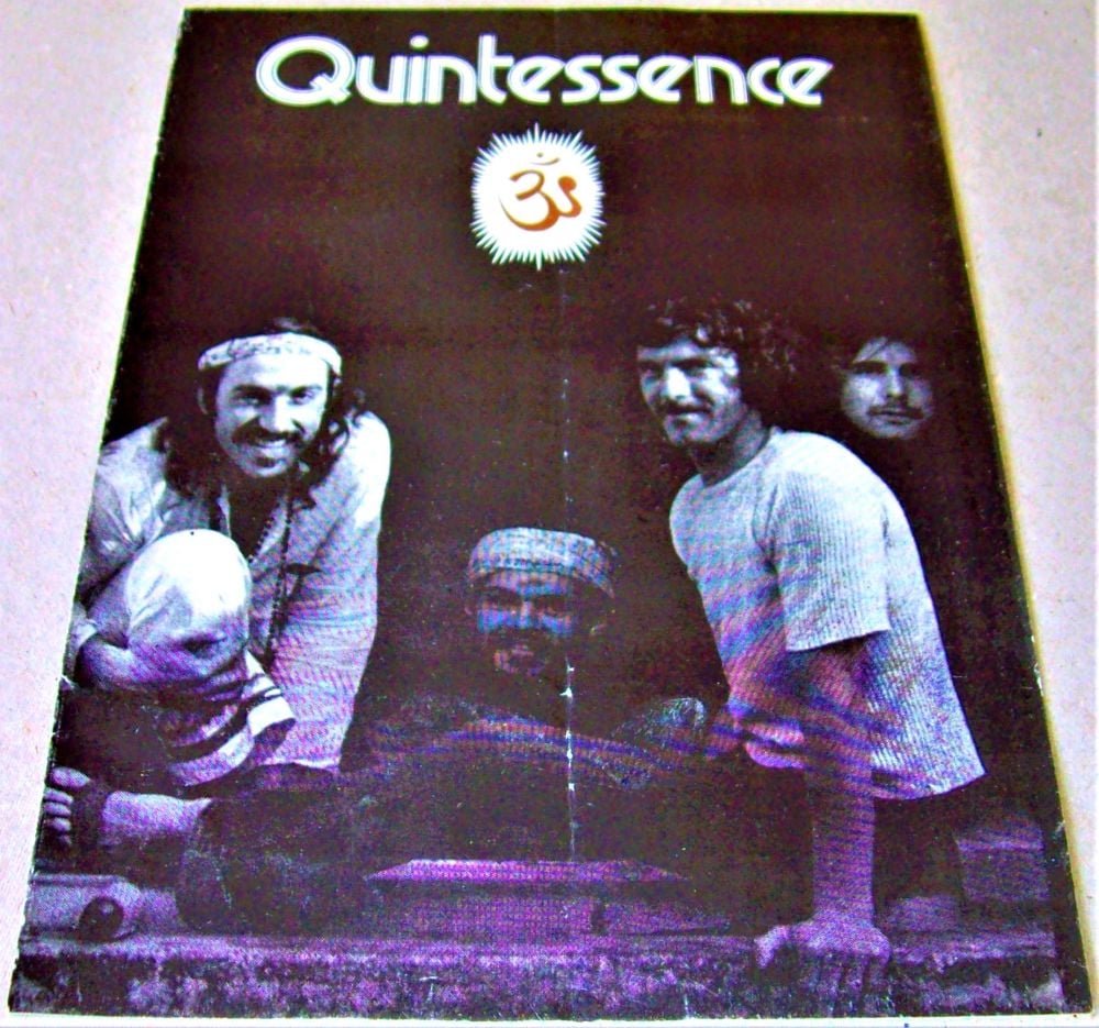 QUINTESSENCE ABSOLUTELY STUNNING RARE U.K. RECORD COMPANY PROMO BROCHURE 19