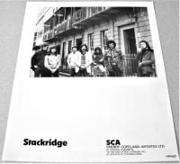 STACKRIDGE ABSOLUTELY STUNNING & RARE U.K. RECORD COMPANY PROMO PHOTOGRAPH 1972