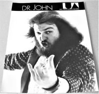 DR. JOHN ABSOLUTELY STUNNING AND RARE U.K. RECORD COMPANY PROMO PHOTOGRAPH 1975