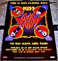 KISS ABSOLUTELY STUNNING UK RECORD COMPANY PROMO POSTER 'SONIC BOOM' ALBUM 2009