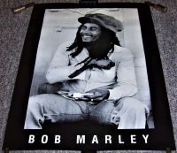 BOB MARLEY REGGAE REALLY FABULOUS AND RARE U.K. PERSONALITY POSTER FROM 1985