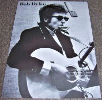 BOB DYLAN STUNNING AND RARE U.K. RECORD COMPANY PROMO POSTER BOARD FROM 1992