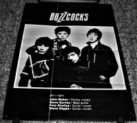 BUZZCOCKS STUNNING AND RARE U.K. RECORD COMPANY PROMO HANDBILL-MINI POSTER 1978