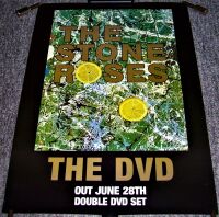 THE STONE ROSES REALLY STUNNING U.K. RECORD COMPANY PROMO POSTER 'THE DVD' 2004