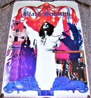 BLACK SABBATH GORGEOUS U.K. 'SABBATH BLOODY SABBATH'  PERSONALITY POSTER 1985