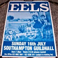 EELS REALLY STUNNING CONCERT POSTER SUNDAY 16th JULY 1995 GUILDHALL SOUTHAMPTON