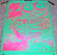 MOOD SIX THE GREAT OUTDOORS THE MYST NERVOUS KIND CONCERTS POSTER SEPT-OCT 1987