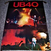UB40 ABSOLUTELY STUNNING AND RARE AUTOGRAPHED U.K. LIVE PERSONALITY POSTER 1983
