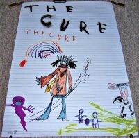THE CURE STUNNING U.K. RECORD COMPANY PROMO POSTER FOR 'THE CURE' ALBUM IN 2004