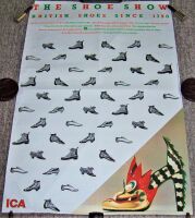 ICA EXHIBITION CENTRE REALLY GORGEOUS 'THE SHOE SHOW' PROMO POSTER 1979-1980