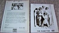 THE RUBETTES REALLY STUNNING & RARE U.K. RECORD COMPANY PROMO PRESS RELEASE 1975