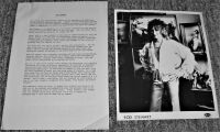 ROD STEWART FABULOUS U.K. RECORD COMPANY PROMO PRESS RELEASE 'SMILER' ALBUM 1974