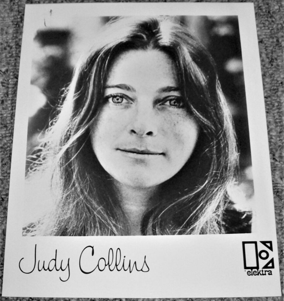 JUDY COLLINS ABSOLUTELY STUNNING AND RARE U.K. RECORD COMPANY PROMO PHOTO 1