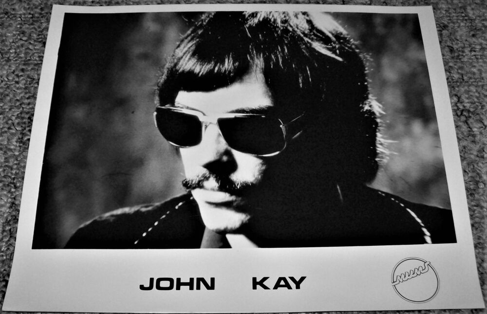 STEPPENWOLF JOHN KAY ABSOLUTELY STUNNING U.K. RECORD COMPANY PROMO PHOTO 19