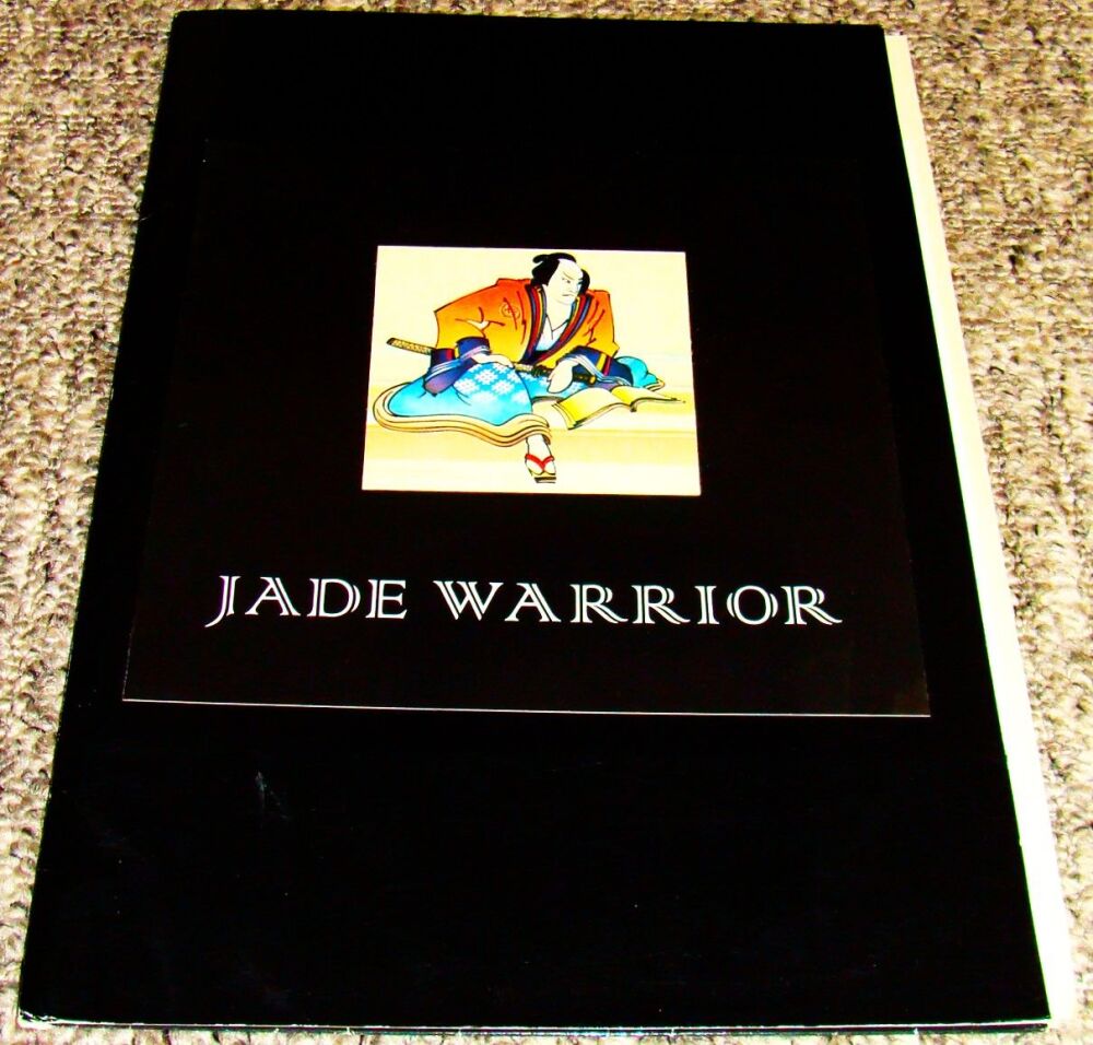 JADE WARRIOR UK RECORD COMPANY PRESS KIT 'FLOATING WORLD' & 'WAVES' ALBUMS 