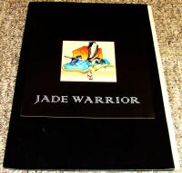 JADE WARRIOR UK RECORD COMPANY PRESS KIT 'FLOATING WORLD' & 'WAVES' ALBUMS 1975