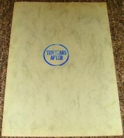 TEN YEARS AFTER RARE FRENCH RECORD COMPANY PRESS KIT LIVE ALBUM AND CONCERT 1973