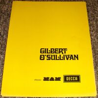 GILBERT O'SULLIVAN RARE FRENCH RECORD COMPANY PRESS KIT 'OOH BABY' SINGLE 1973