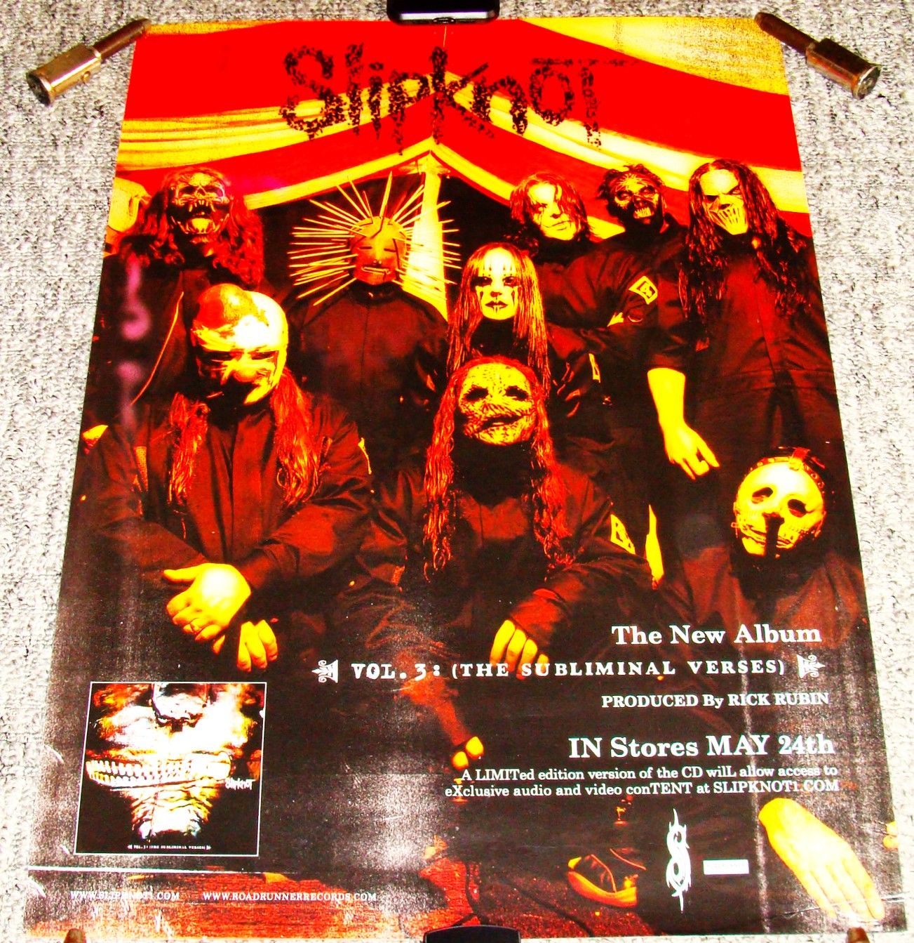 Shops VINTAGE HIT PARADER MAGAZINE (JUNE 2004) SLIPKNOT!!