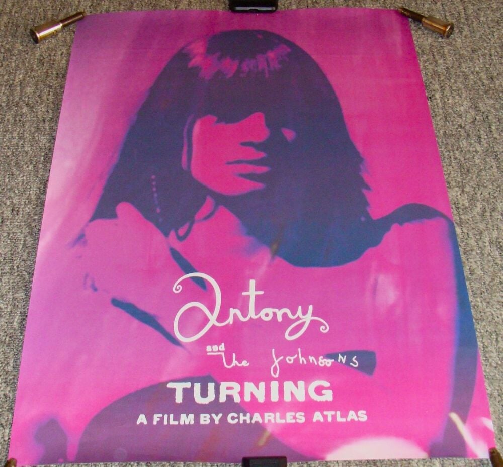 ANTONY AND THE JOHNSONS SUPERB UK PROMO FILM & SOUNDTRACK POSTER 'TURNING' 