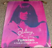 ANTONY AND THE JOHNSONS SUPERB UK PROMO FILM & SOUNDTRACK POSTER 'TURNING' 2014