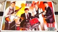 TALKING HEADS SUPERB U.K. RECORD COMPANY PROMO POSTER 'TRUE STORIES' ALBUM 1986