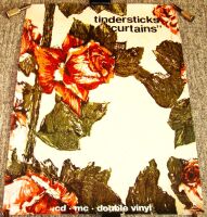 TINDERSTICKS STUNNING RARE UK RECORD COMPANY PROMO POSTER 'CURTAINS' ALBUM 1997