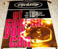 SPEARHEAD U.K. REC COM  PROMO & CONCERTS POSTER 'OF COURSE YOU CAN SINGLE' 1994