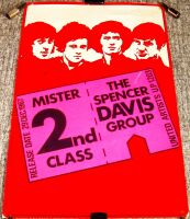 THE SPENCER DAVIS GROUP RARE UK REC COM PROMO POSTER 'MR. 2nd CLASS' SINGLE 1967