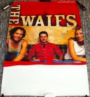 THE WAIFS RARE U.K. RECORD COMPANY PROMO POSTER FOR SELF TITLED DEBUT ALBUM 1996