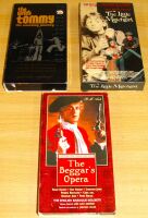 THE WHO & ROGER DALTREY X 3 U.S. VIDEOS TOMMY DOC LITTLE MATCHGIRL BEGGARS OPERA
