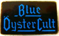 BLUE OYSTER CULT REALLY SUPERB & RARE U.K. ISSUE SOLID METAL BADGE MID 1970's