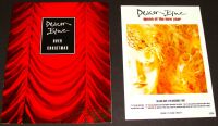 DEACON BLUE REALLY FABULOUS RARE 'OVER CHRISTMAS' U.K. TOUR PROGRAMME FROM 1989