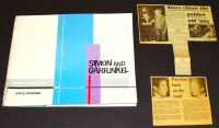 SIMON AND GARFUNKEL FABULOUS CONCERT PROGRAMME FROM WEMBLEY STADIUM U.K. 1982