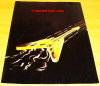 WISHBONE ASH REALLY STUNNING AND RARE U.K. CONCERT TOUR PROGRAMME FROM 1980