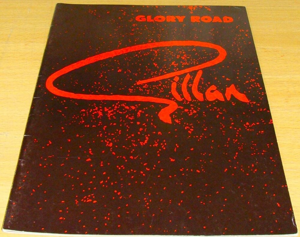 DEEP PURPLE GILLAN REALLY STUNNING 'GLORY ROAD' U.K. CONCERT TOUR PROGRAMME