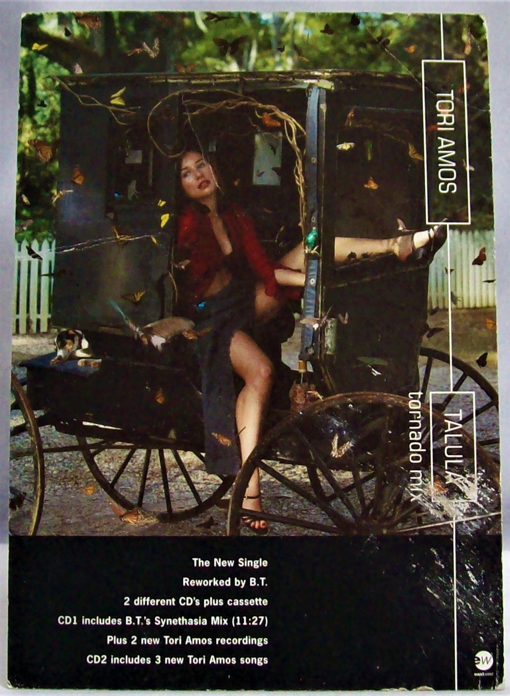 TORI AMOS U.K. RECORD COMPANY PROMO SHOP DISPLAY COUNTER STANDEE FOR THE SINGLE 'TALULA' 1996.JPG