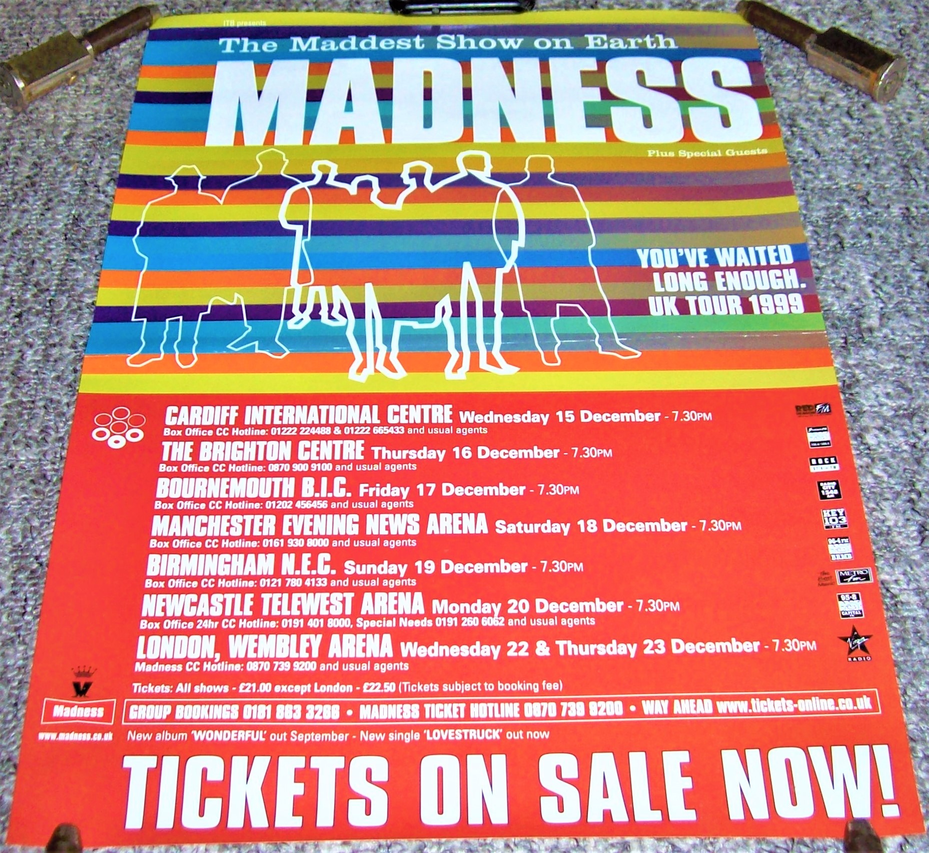 MADNESS 'YOU'VE WAITED LONG ENOUGH' U.K. TOUR POSTER 1999 SMALL  1.JPG
