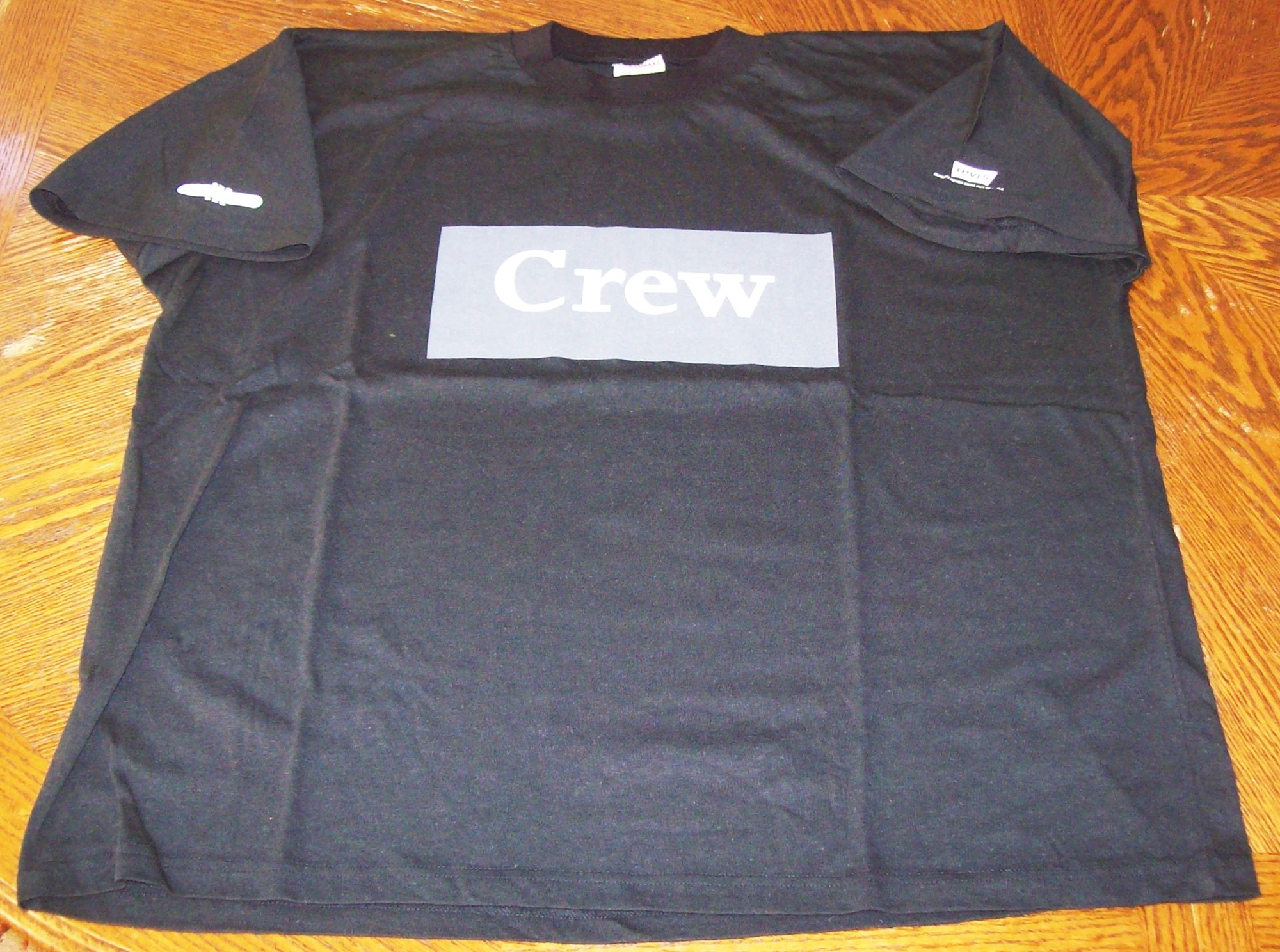 DAVID BOWIE IGGY POP BLACK CREW ISSUE T-SHIRT ERIKSBERG SWEDEN JUNE 27th 1987 GLASS SPIDER TOUR.jpg