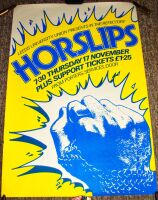 HORSLIPS STUNNING CONCERT POSTER THUR 17th NOV 1977 REFECTORY LEEDS UNIVERSITY