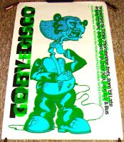 GENTLE GIANT SOLUTION CONCERT POSTER WED 5th MAY 1976 U.E.A. RE-USED DIFF EVENT