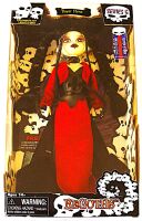 SLAYER STORM STUNNING AND RARE BEGOTHS DOLL SERIES 6 2007 RED DRESS BLACK CAPE