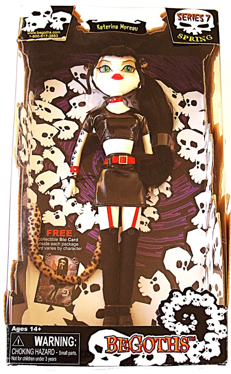 KATERINA MOREAU ABSOLUTELY STUNNING AND RARE BEGOTHS DOLL SERIES 7 SPRING 2