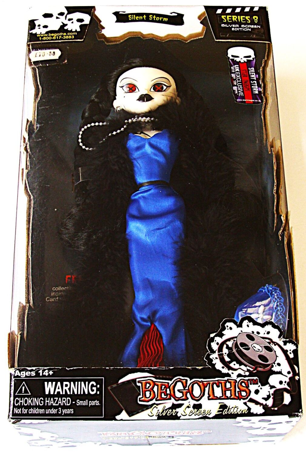 SILENT STORM STUNNING AND RARE BEGOTHS DOLL SERIES 8 SILVER SCREEN EDITION 