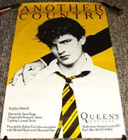 RUPERT EVERETT 'ANOTHER COUNTRY' SUPERB RARE POSTER QUEENS THEATRE LONDON 1982