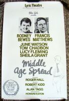 MIDDLE AGE SPREAD RODNEY BEWES STUNNING RARE POSTER LYRIC THEATRE LONDON IN 1979