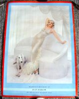 MARILYN MONROE AS JEAN HARLOW TAKEN BY RICHARD AVEDON POSTER 1958 FIRST EDITION