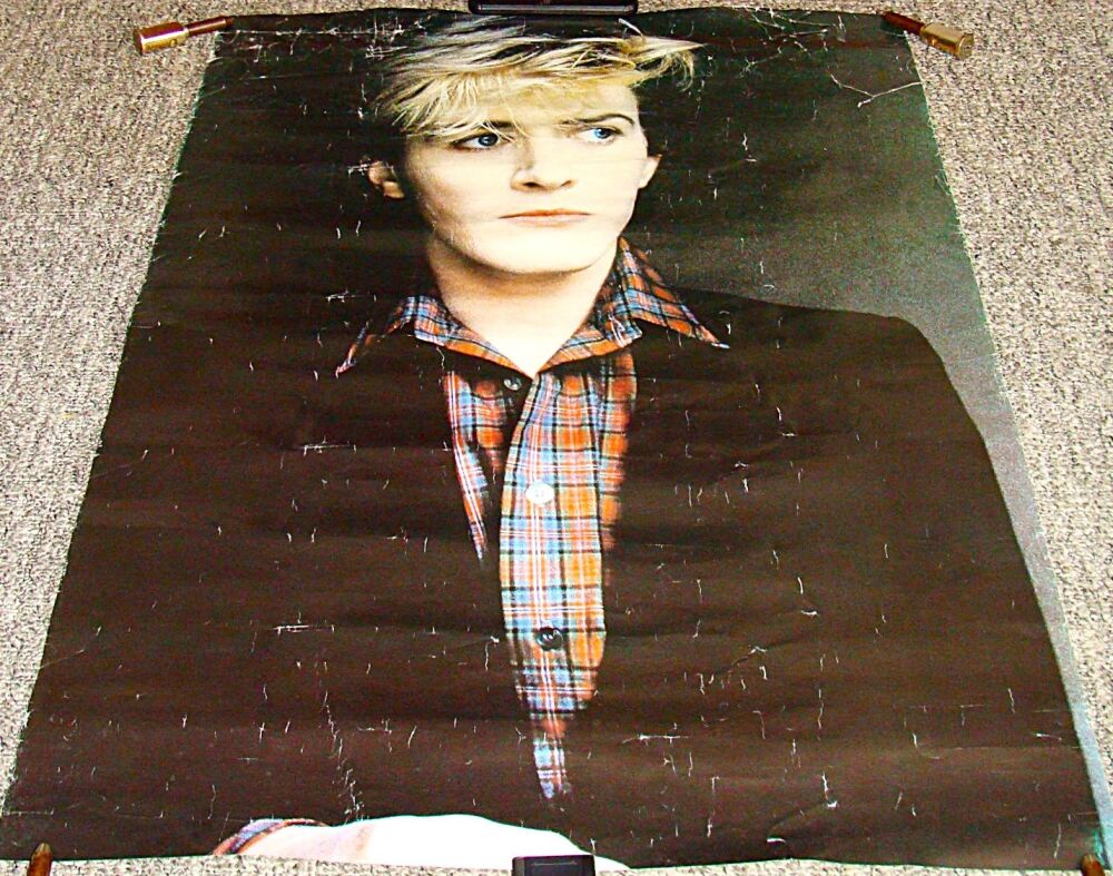 JAPAN DAVID SYLVIAN FABULOUS AND RARE U.K. ISSUE PERSONALITY POSTER FROM 19
